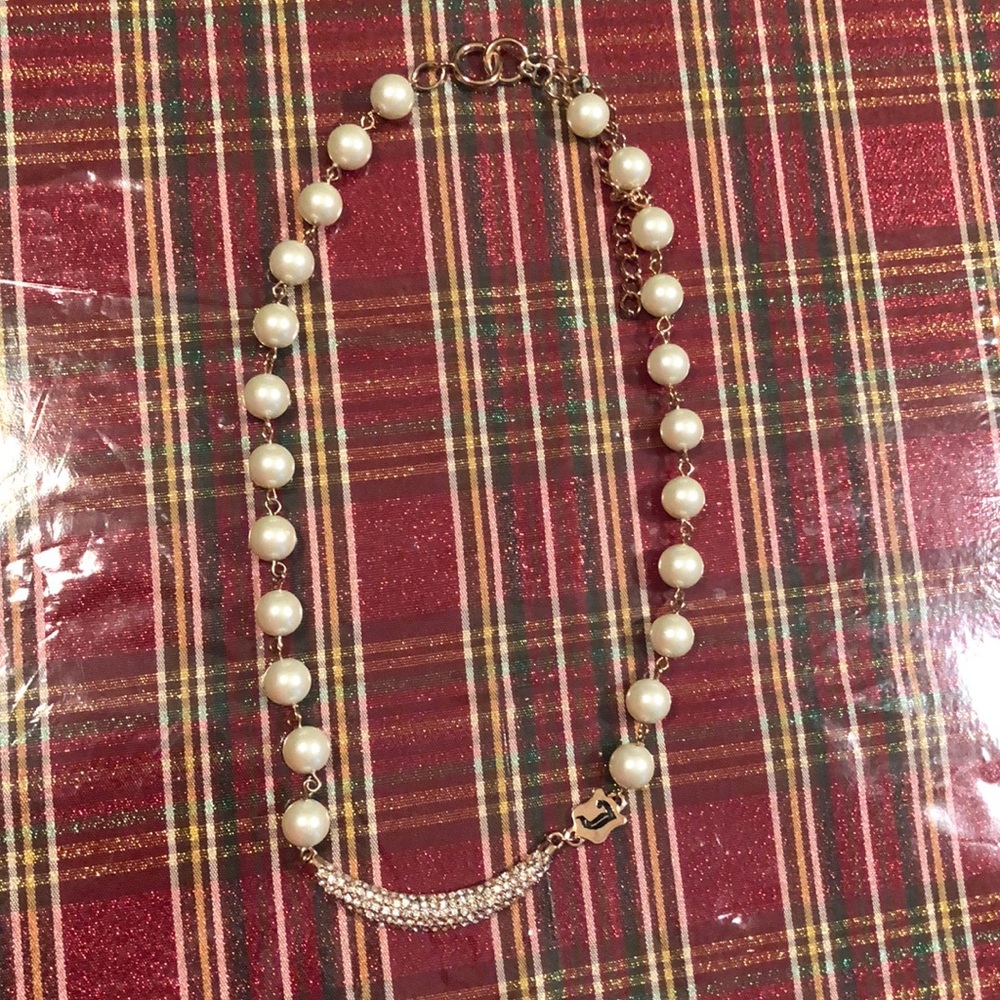 Juicy couture pearl necklace